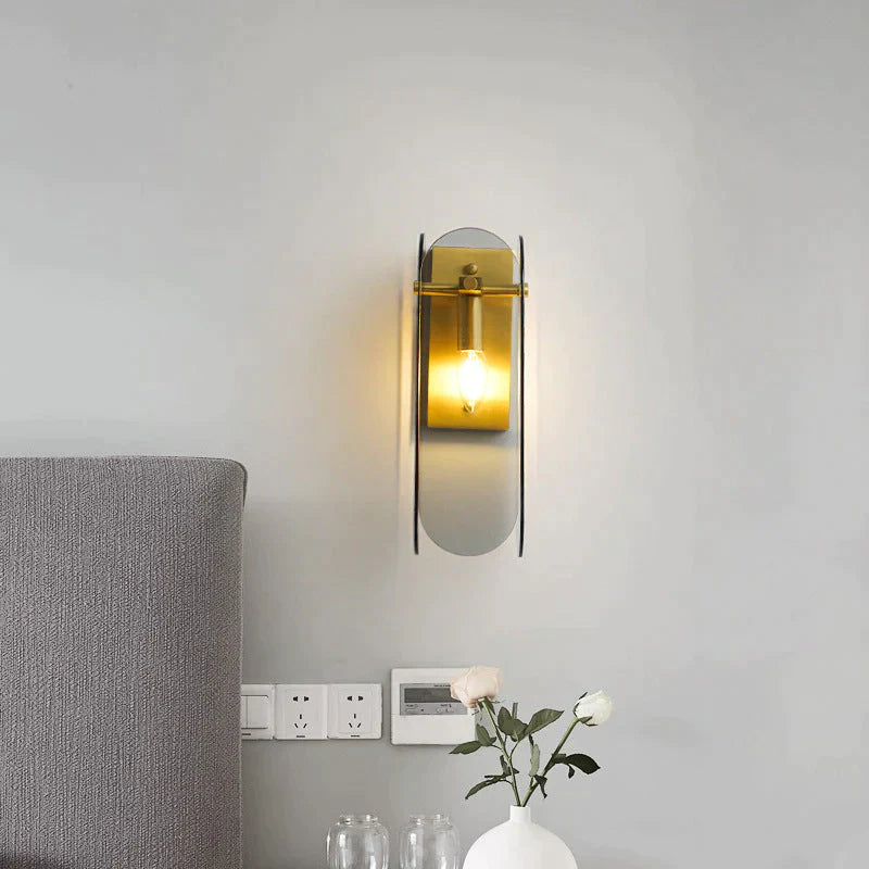 The Living Room Background Copper Wall Lamp Copper Wall Lamps