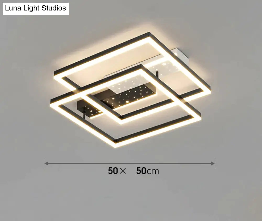 Thin Bedroom Restaurant Modern Simple Side-emitting LED Ceiling Lamp Decoration Ceiling