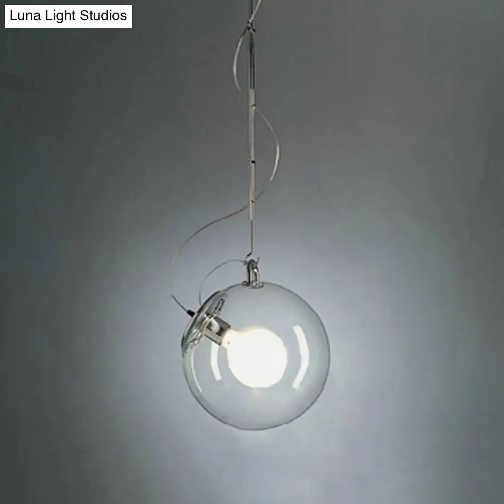 10’/12’W Simplicity Clear Glass Flush Mount Ceiling Light - Chrome Finish / 10’