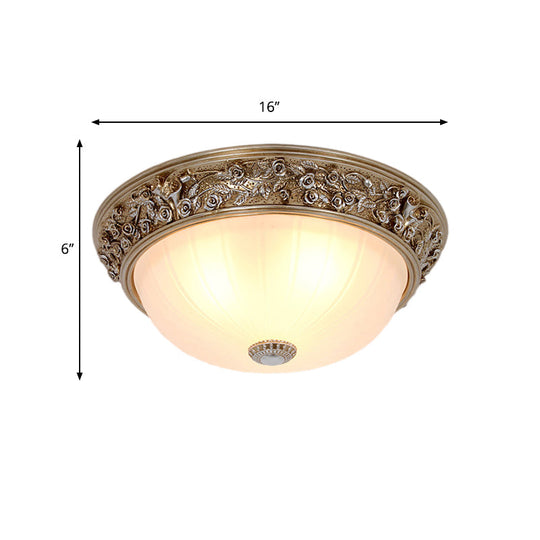 Minimalist Semi - Ball Ceiling Light: 2/3 - Head Resin Fixture In Aged Silver (13’/16’ Wide)