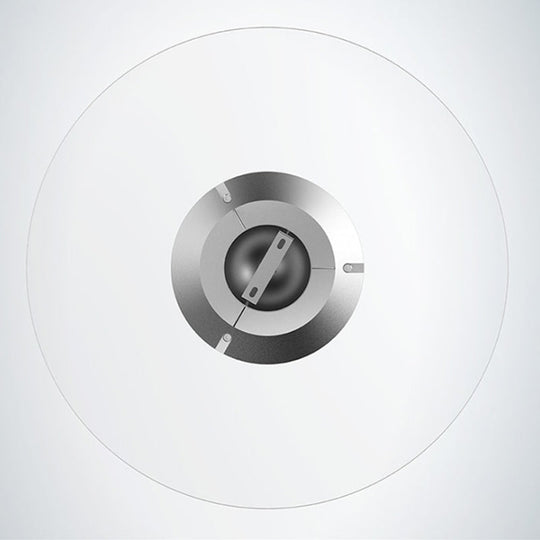 Sleek Led Clear Disc Pendant Ceiling Light For Dining Room