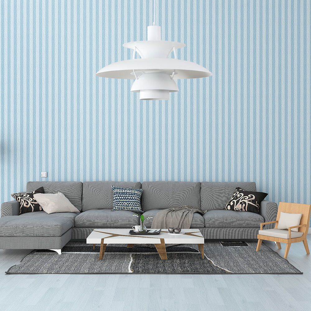 Macaron Style 3-Layer Pendant Light With Flared Shade - Aluminum 1 Black/Gray White / 12