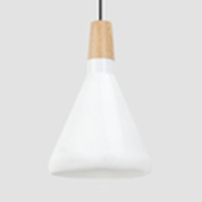 Nordic Aluminum Coolie Shade Suspension Pendant Light - 1 Head 7/10.5/15 Inch Wide Ideal For Office