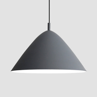 Minimalistic Pyramid Hanging Light In Monochrome Tones - Ideal For Study Room Décor’ Or