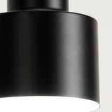 Macaron Loft Pendant Light - Metallic Cylinder Design Ideal For Meeting Rooms