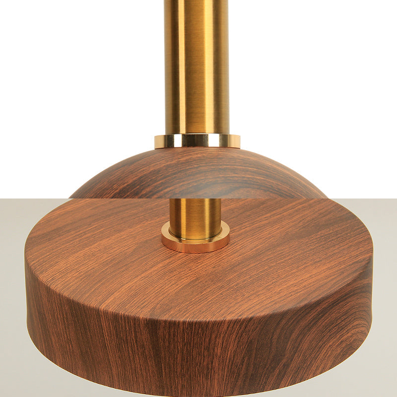 Stylish Wood Pendant Light For Bedroom Or Porch - Small Brown And Modern