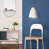Stylish Monochrome Pendant Light: Sleek And Simple Design Aluminum Hanging Light For Kitchen - 8/16