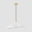 Modern Saucer-Shaped Pendant Lamp For Restaurants And Hotels - 1-Light Aluminum In