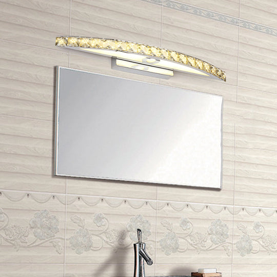 Modern Crystal Bow Wall Sconce In Clear/Champagne 17-27.5 Wide Champagne / 17