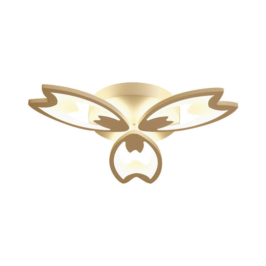 Contemporary Led Ceiling Light With Acrylic Buds - Warm/White/Natural Options 3/5/9 - Head Flush