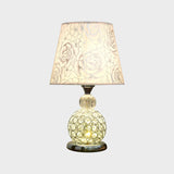 Julia - Modern Crystal Embedded Ball Bedroom Table Light