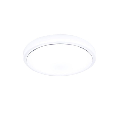 Metal Led Ceiling Light Fixture With Acrylic Shade For Hallway - Warm/White 7.5/9/12 Dia