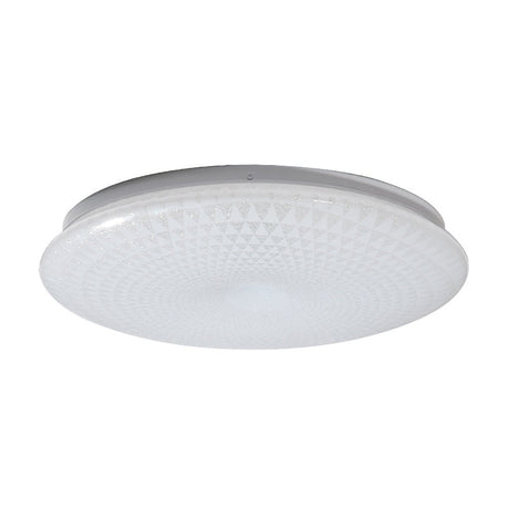 Modern Acrylic Led Ceiling Light Fixture In Warm/White/Natural 15/19 Dia White / 15