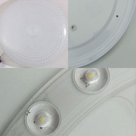 Modern Acrylic Led Ceiling Light Fixture In Warm/White/Natural 15/19 Dia