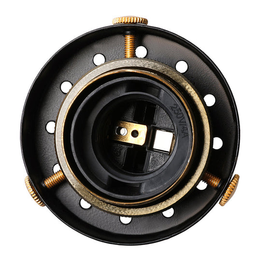 Vintage Industrial Brass Orb Pendant Light With Clear Glass Shade - 3/4-Light Multi Hanging Fixture