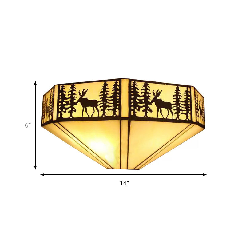 Stained Glass Tiffany Wall Sconce Light: Perfect For Living Room Décor