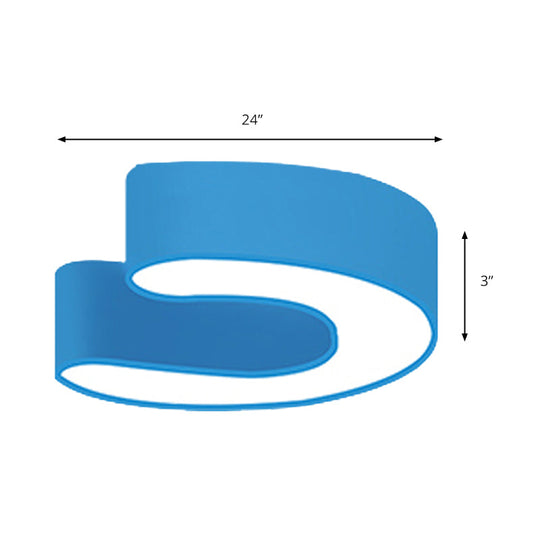 Kid’s Led Candy Colored Ceiling Light For Kindergarten: Brighten Up The Classroom