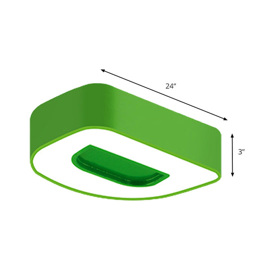 Kids Led Candy Colored Ceiling Light For Kindergarten: Brighten Up The Classroom