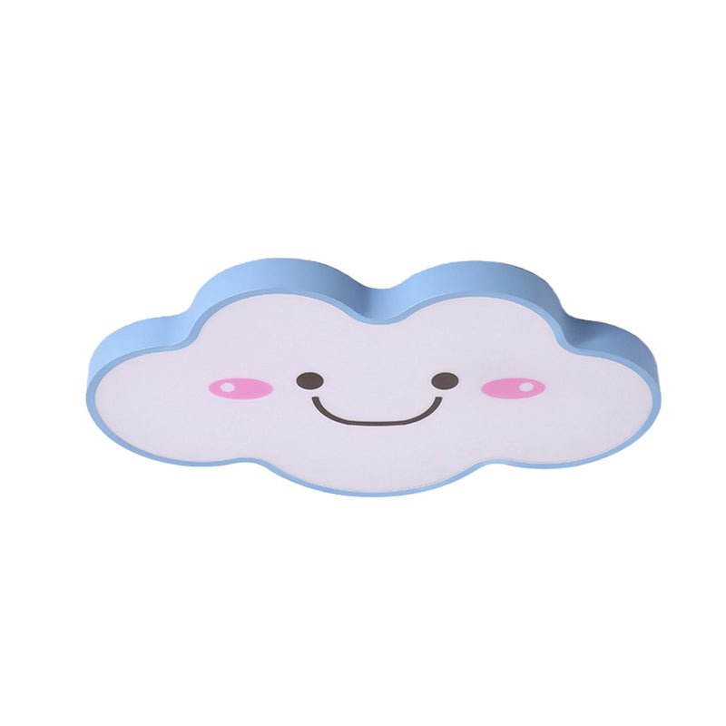 Smiling Cloud Ceiling Light - Childrens Nordic Style Acrylic Fixture