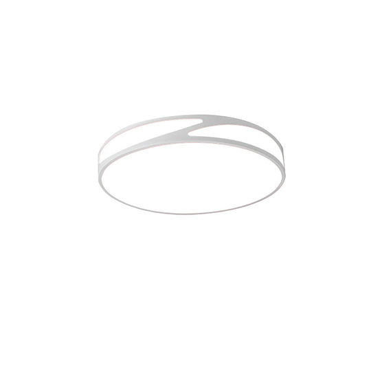 Macaron Style Acrylic Ceiling Lamp - Candy Colored Flush Light For Offices