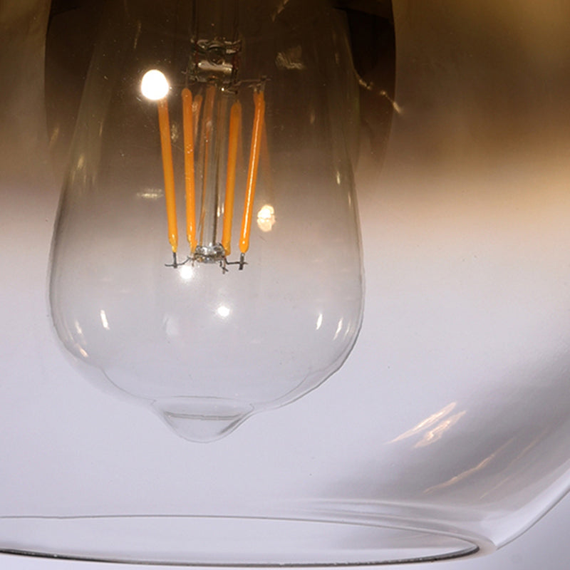 Nordic Glass Globe Pendant Lighting – 1 Light 8’/10’/12’ Width Available In Sliver Gold And Rose