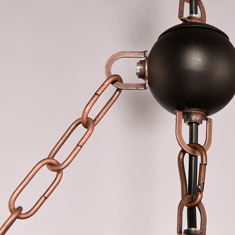 Rustic Star Chandelier With Colorful Glass Indoor Pendant Light (2/3 Lights) For Kitchen