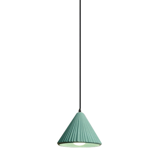 Modern Cement Cone Pendant Lamp - Stylish Light Fixture For Office Kitchen