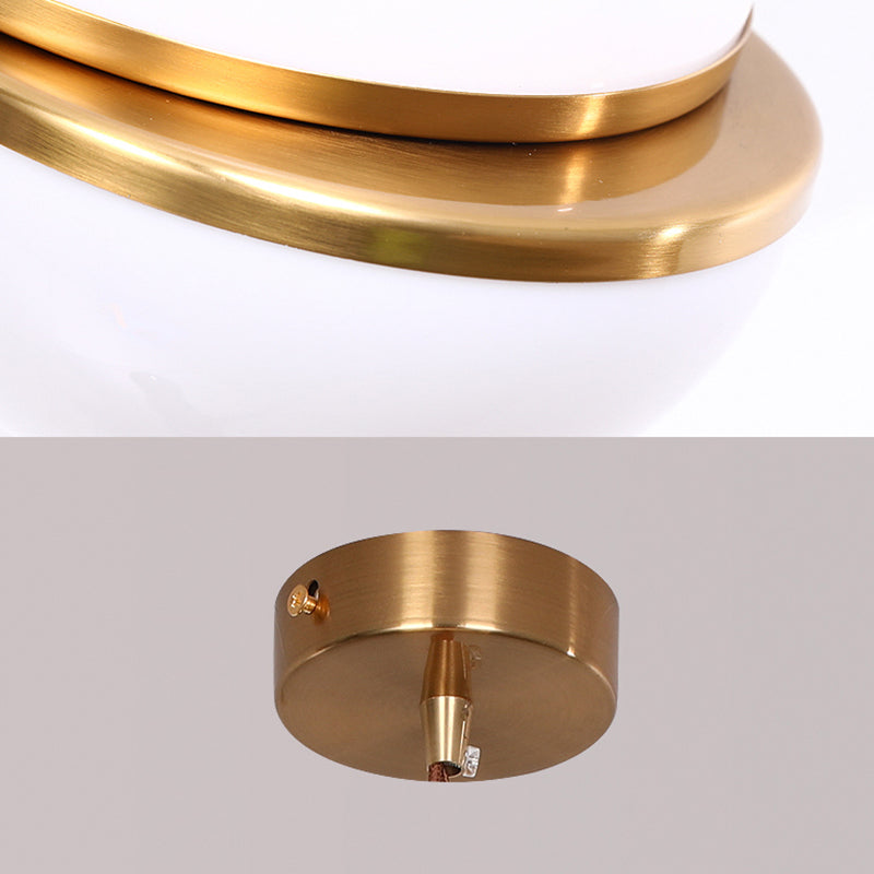 Frosted Glass Pendant Lamp In White – Contemporary 2-Hemisphere Design Ideal For Restaurants