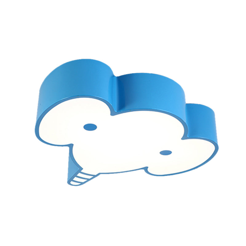 Lovely Metal Elephant Ceiling Lamp For Kindergarten And Nursing Rooms