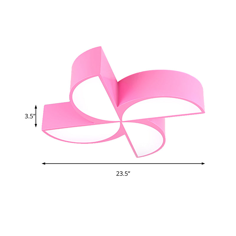 Modern Acrylic Toy Windmill Ceiling Light: Perfect For Game Rooms And Hallways