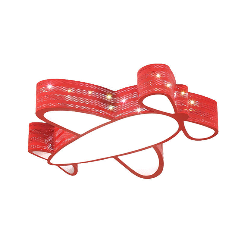 Cartoon Style Propeller Plane Ceiling Light For Kid’s Bedroom