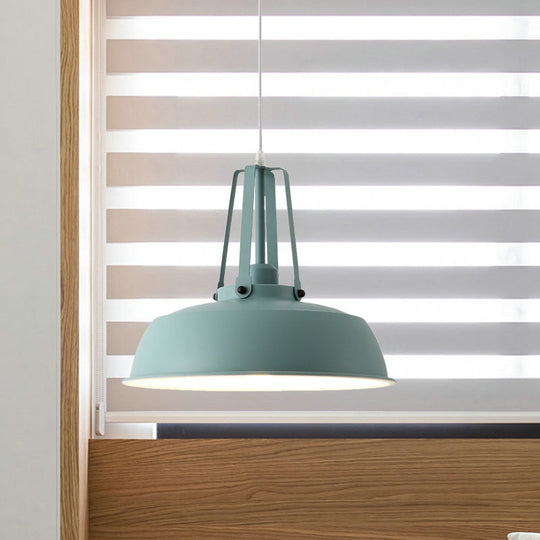 Kit de suspension Drum - Métal minimaliste 1 lampe - Disponible en diamètre 14"/18" - Lampe suspendue noire/blanche/grise