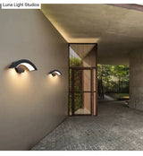 18W Led Outdoor Waterproof Walkway Front Door Garden Porch Wall Light Modern Indoor Corridor