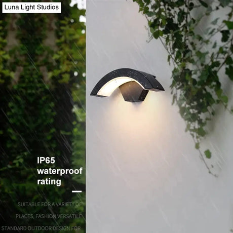 18W Led Outdoor Waterproof Walkway Front Door Garden Porch Wall Light Modern Indoor Corridor