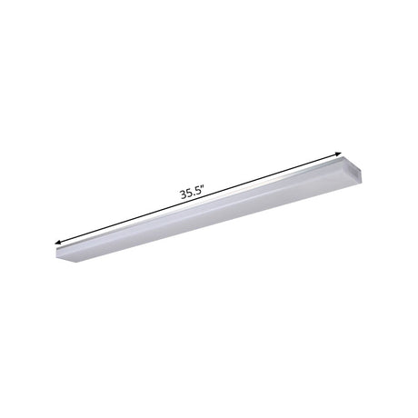 Modern Silver Led Flush Mount Ceiling Light In Various Sizes