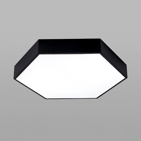Nordic Hanging Ceiling Light: Honeycomb Gym Down Pendant In Black Led Iron Design