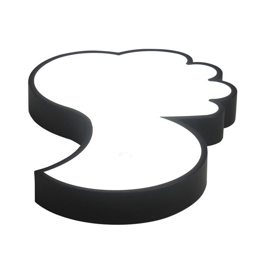 Cute Thumbs - Up Led Ceiling Lamp For Energy - Saving Study Room Lighting