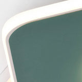Modern Geometric Flush Nordic Metal & Acrylic Integrated Led Ceiling Light