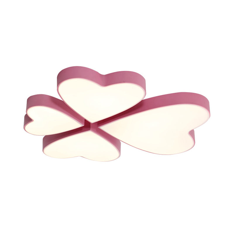 Modern Led Acrylic Flush Mount Ceiling Light For Living Room - Contemporary Lighting