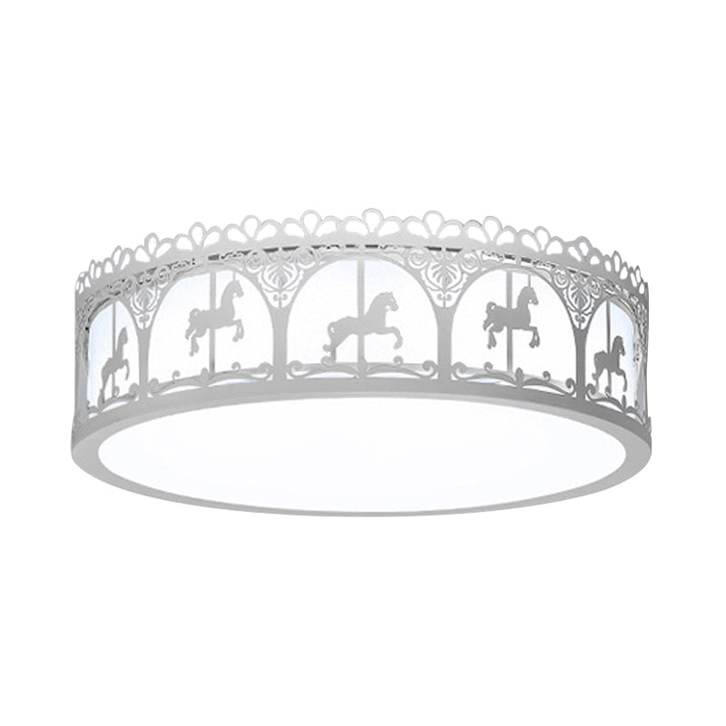 Modern Acrylic Flush Mount Ceiling Light: Perfect For Kid’s Bedroom