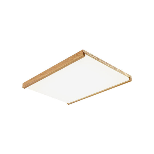Nordic Square Flushmount Led Ceiling Light In Warm/White - 14.5’’/25.5’’/38’’ Wide