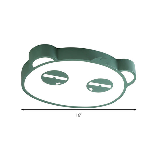 Here Are Two Options: 1. ’Panda Flushmount Nursery Light - Colorful Animal Led Ceiling Lamp’ 2.