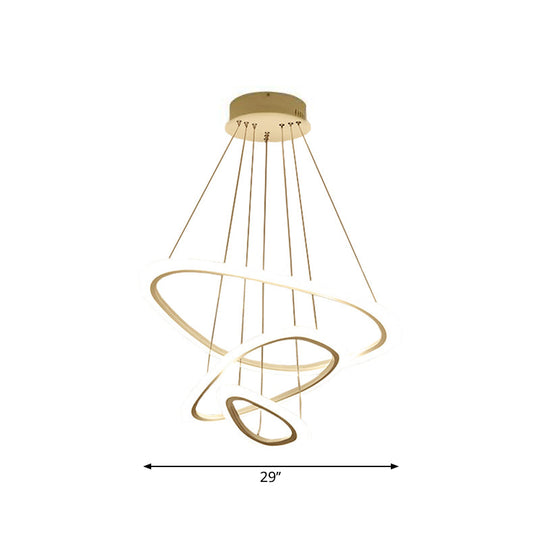 Minimalist White Led Pendant Light: Dining Room Chandelier With Triangle/Round Acrylic Shade (2/3