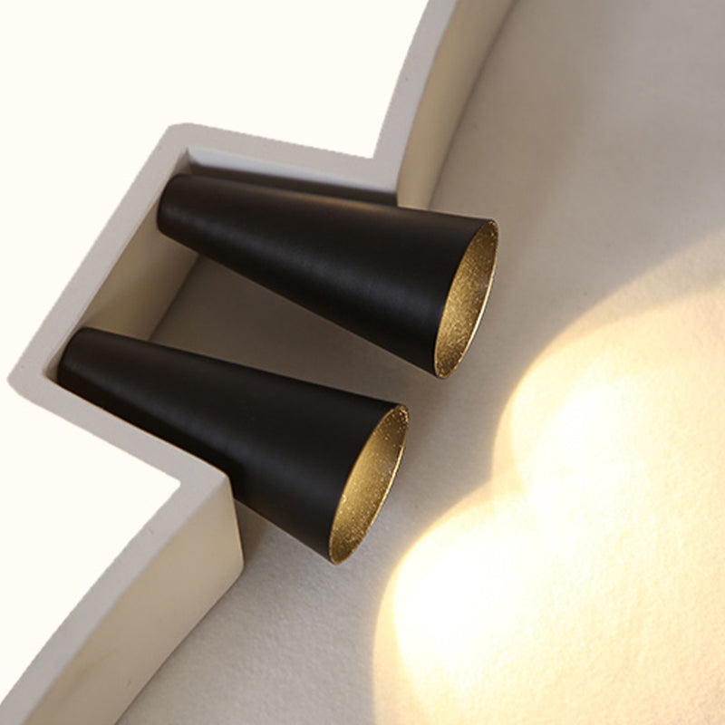 Macaron Loft Led Ceiling Lamp - Metal Acrylic Plane Flush Light For Kids’ Bedroom