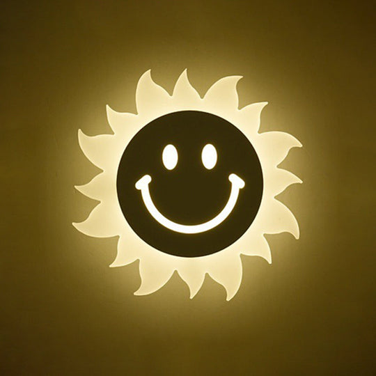 Led Cloud Wall Sconce In White For Simple Living Room Lighting