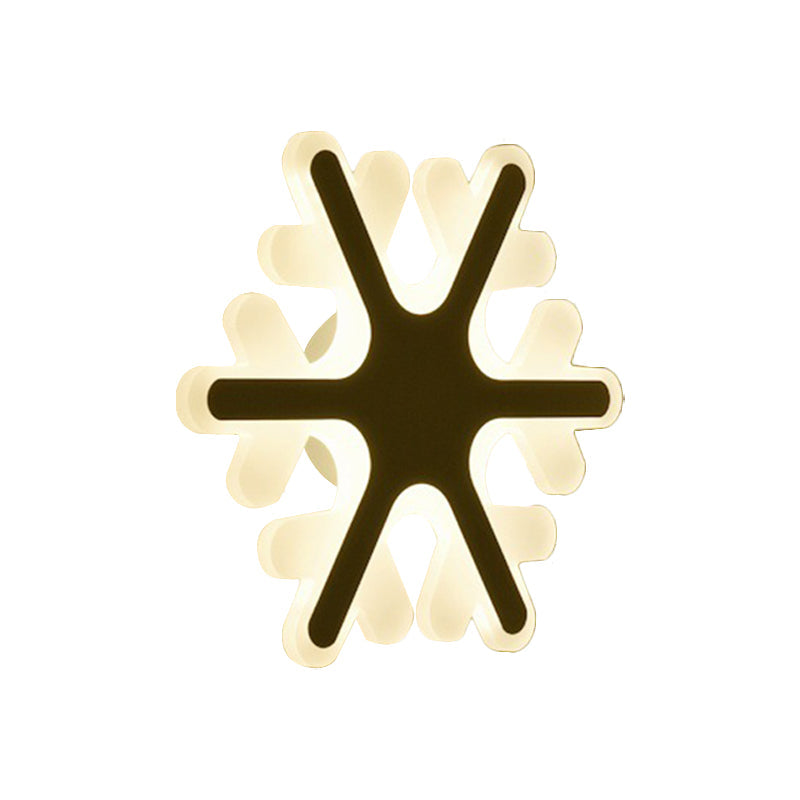 Led Cloud Wall Sconce In White For Simple Living Room Lighting