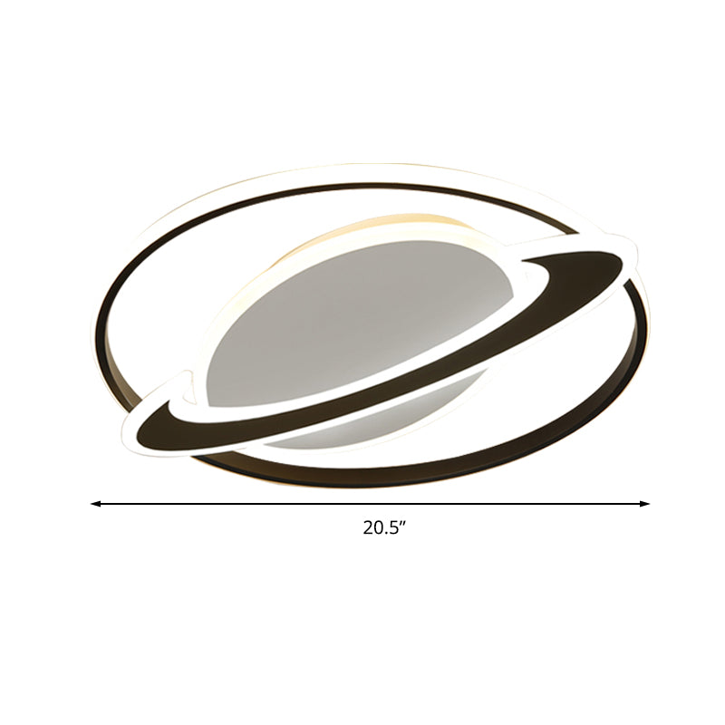 Creative Acrylic Led Flush Mount Ceiling Light For Boys Bedroom