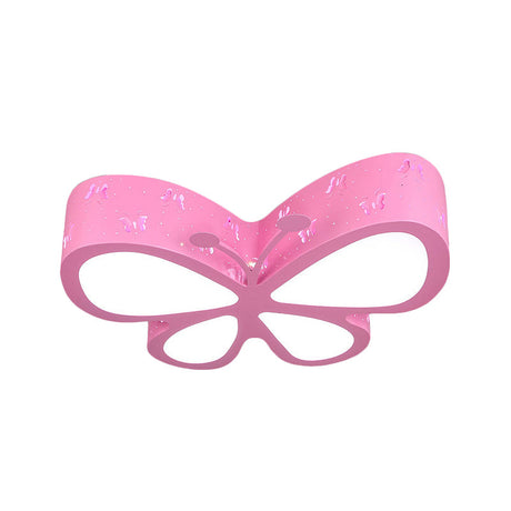 Kindergarten Butterfly Ceiling Light - Cartoon Led Flush Mount Fixture