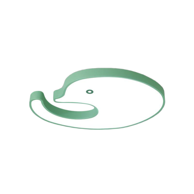 Children’s Led Dolphin Panel Ceiling Light For Lovely Cartoon Bedroom Decor