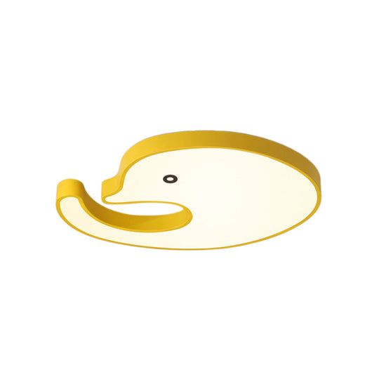 Childrens Led Dolphin Panel Ceiling Light For Lovely Cartoon Bedroom Decor